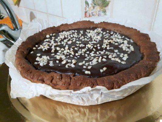 Protein chocolate tart