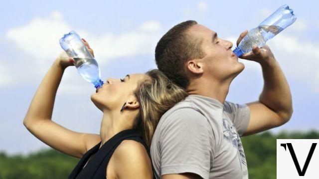 Get rid of the pounds with the water diet