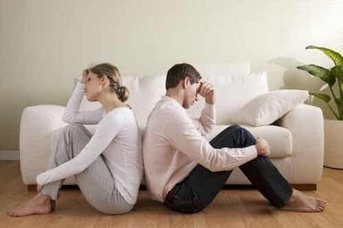Relationship problems and psychological disorders