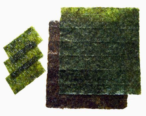 Alga nori: propiedades, uso y contraindicaciones.