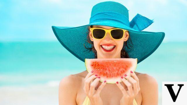 Skin in the sun: the 7 foods to bring to the table to protect the skin from UV rays