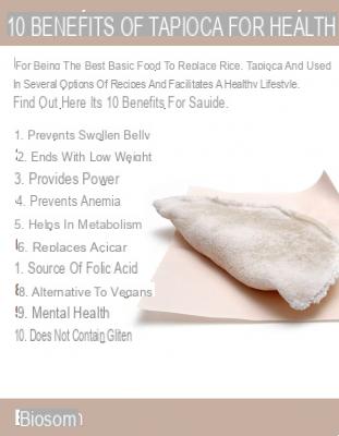 Propiedades y usos de la harina de tapioca