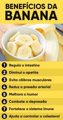 Os benefícios da banana
