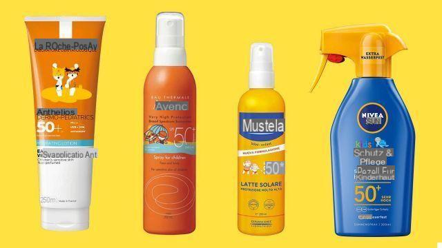 Sun creams: the best for adults and children