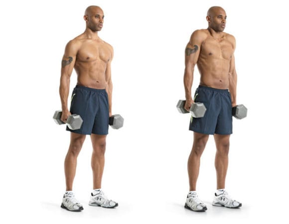 Shrug with dumbbells | How are they performed? What are the benefits?