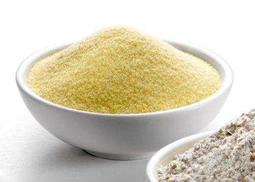 Durum wheat semolina flour, properties and use