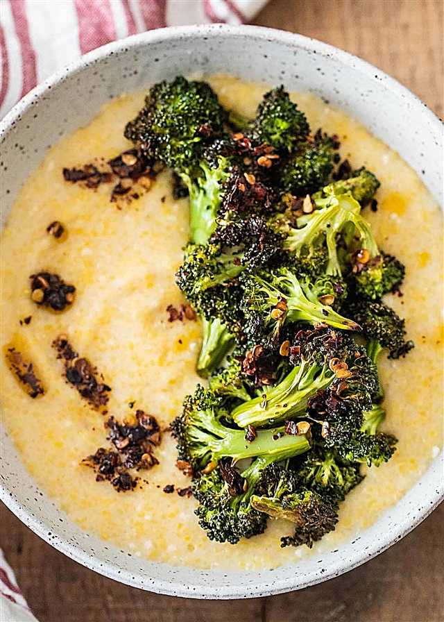 Vegan polenta: the recipe with broccoli, artichokes and turmeric