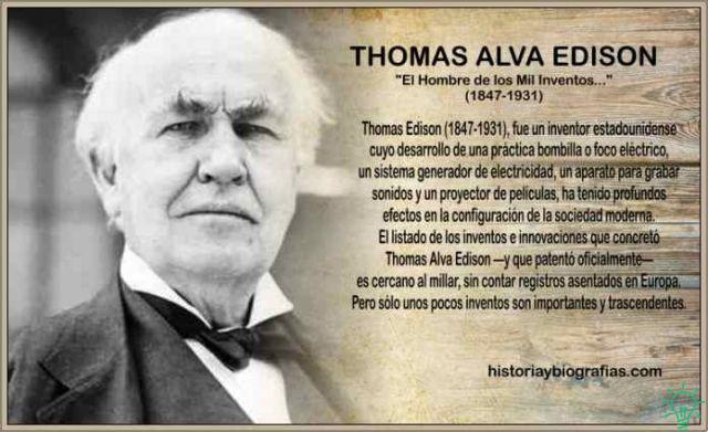 Una breve historia del pequeño Thomas Edison