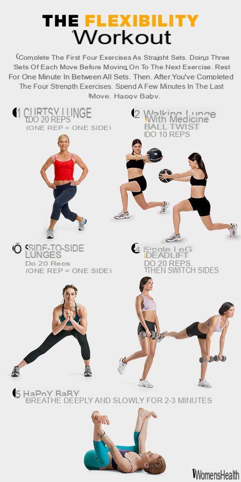 Exercises to increase flexibility