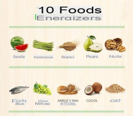10 alimentos energizantes