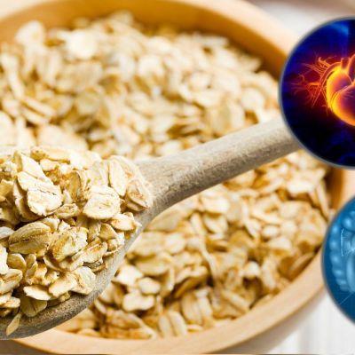 Oats, beneficial for the intestines