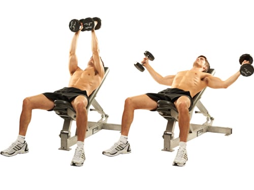 Crosses on Inclined Bench | How are they performed? Benefits