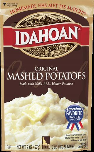 Mashed potatoes in an envelope: the whole truth
