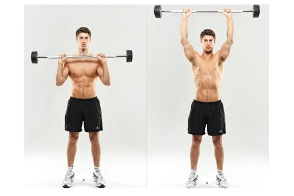 Press de hombros | Correr, músculos involucrados y variantes