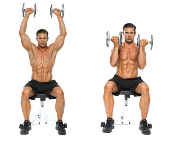 Press de hombros | Correr, músculos involucrados y variantes