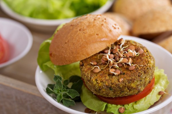 15 receitas de hambúrguer vegetariano